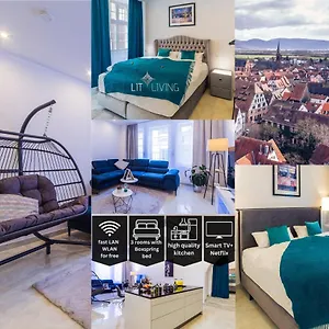 Lit Living: Luxury - Box Spring - Zwischen Ma Und Hd - Netflix - 8 Personen Apartment